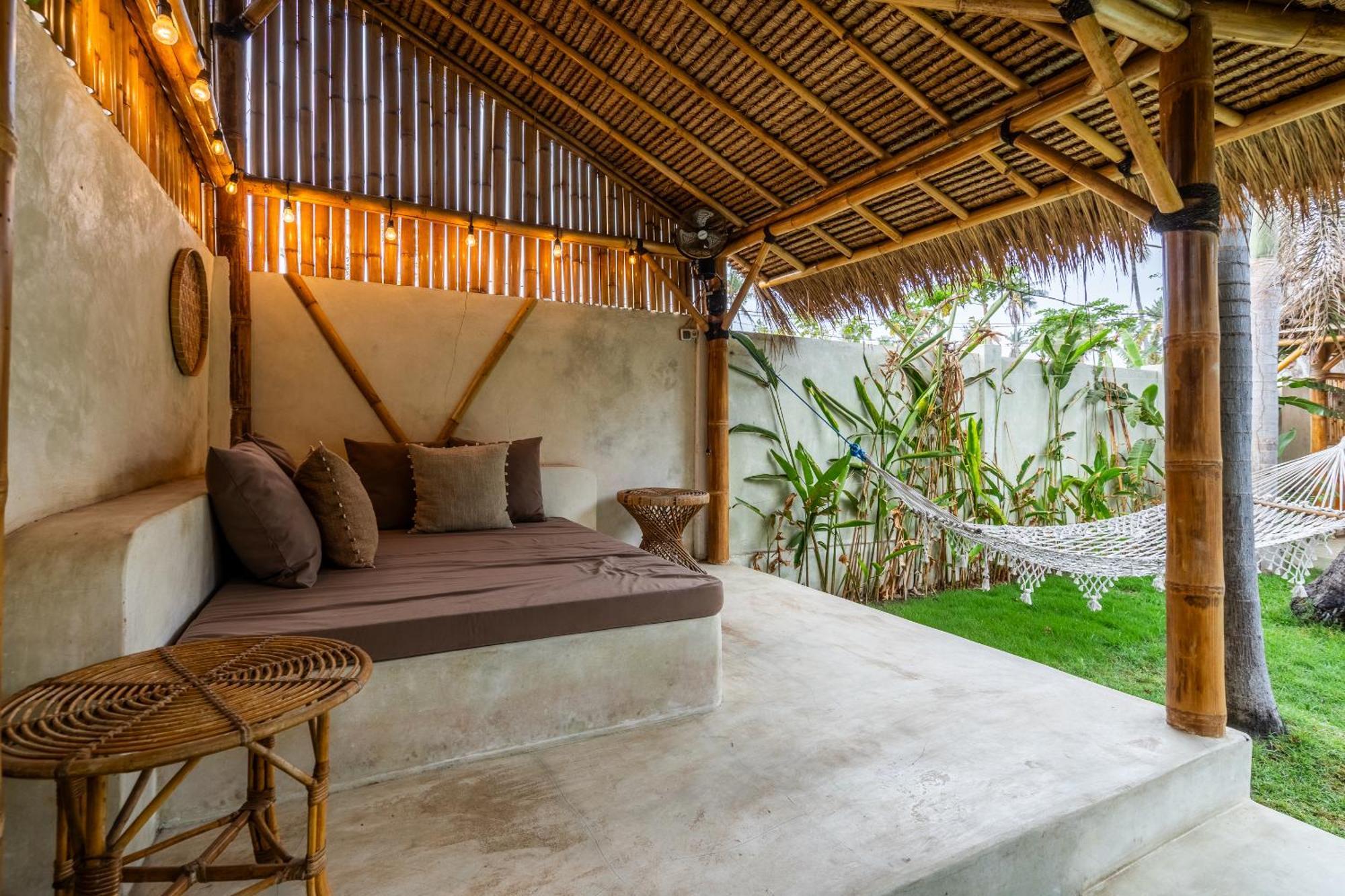 Villa Burung Gili Air Authentic 3-Bedroom Bamboo Villa With Private Pool מראה חיצוני תמונה