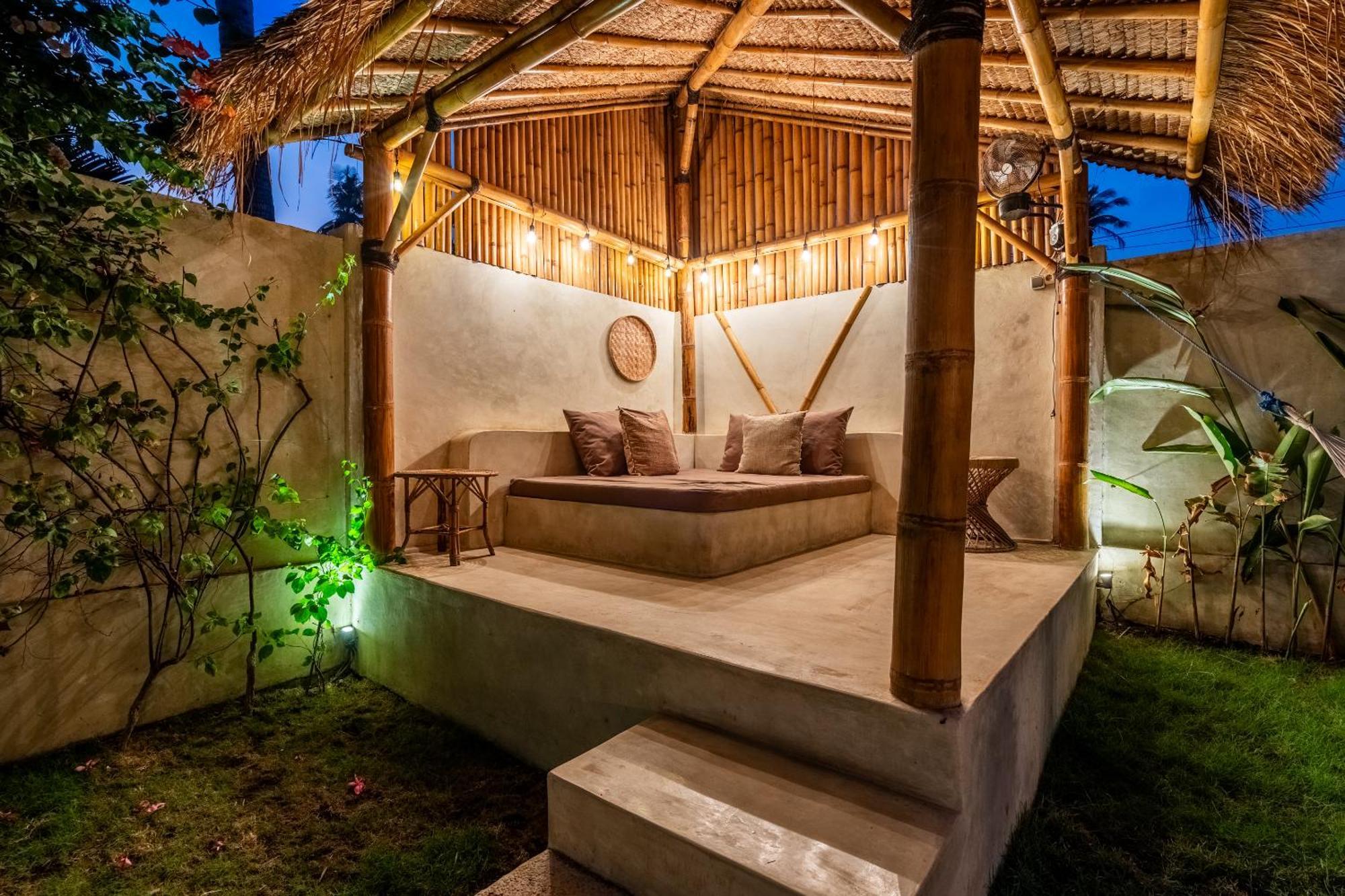 Villa Burung Gili Air Authentic 3-Bedroom Bamboo Villa With Private Pool מראה חיצוני תמונה